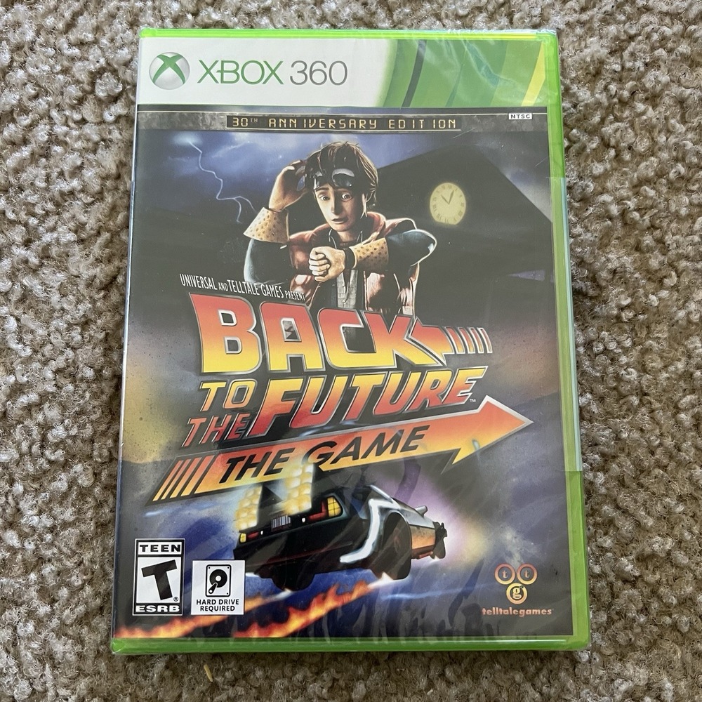 NEW! XBox 360, Back to the Future The Game 30th Anniversary Edition